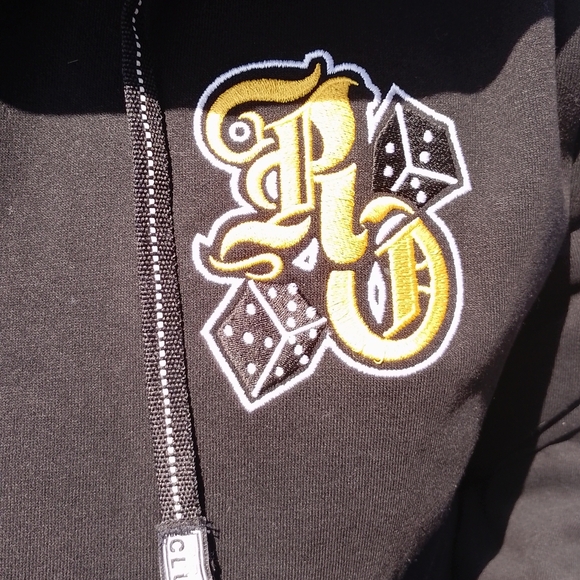 Pro Club 13oz Black Hoodie Rollerz Only Low Rider Club - Picture 5 of 7